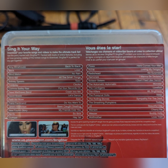 PS3 Singstar 1 and 2 and Disney sing it with Singstar microphone - Picture 5 of 7